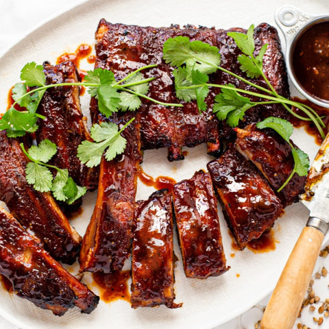 Marinated American-Style Pork Ribs lifestyle