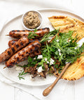 Lamb and Feta Sausages lifestyle