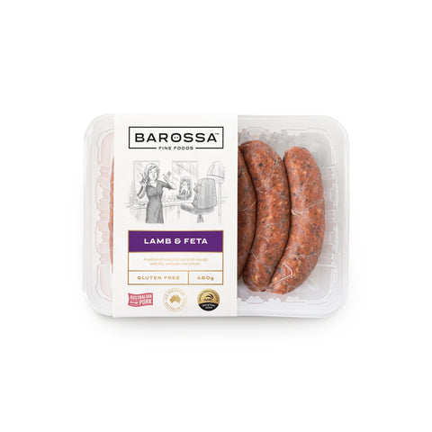 Lamb and Feta Sausages