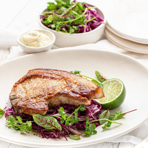 Pork Loin Chops - Skin on lifestyle